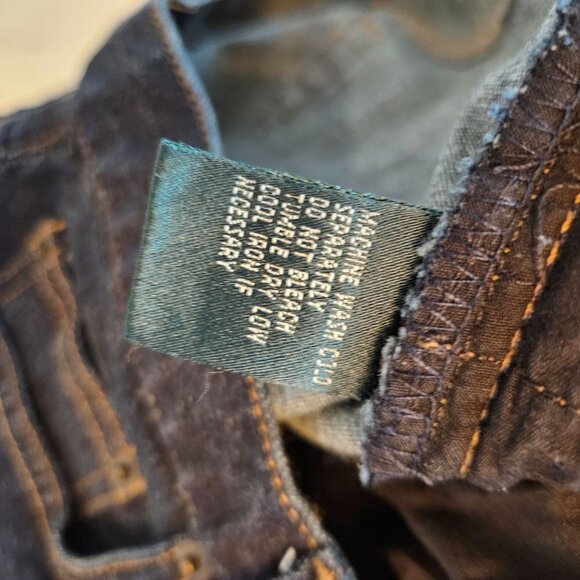 Lauren Jeans Co. Premium Blue Jeans Straight Leg, Size 6 - Picture 11 of 11